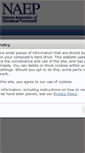 Mobile Screenshot of naep.peachnewmedia.com