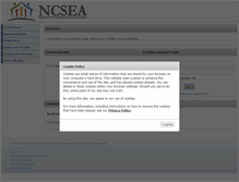 Tablet Screenshot of ncsea.peachnewmedia.com